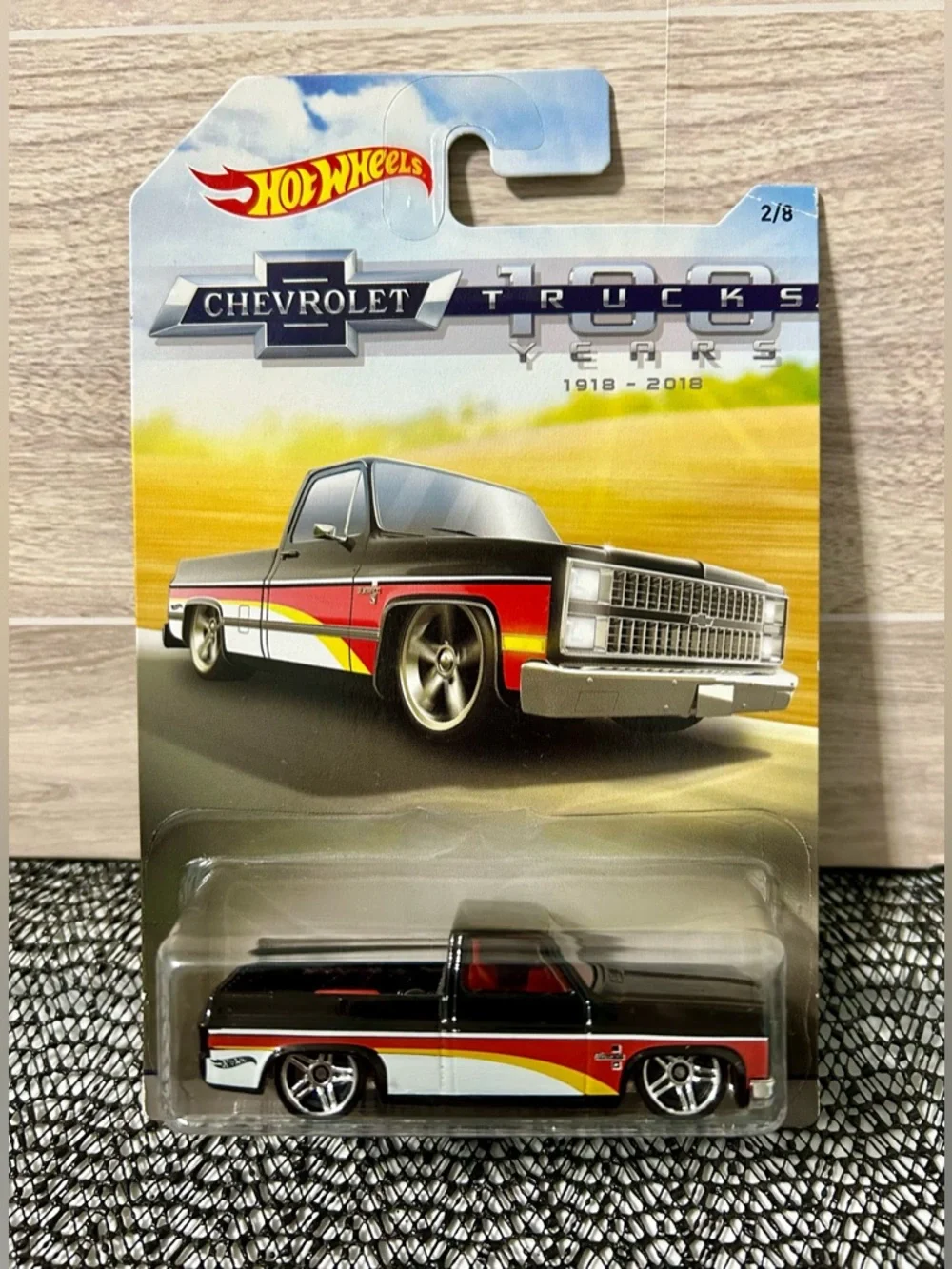 Hot Wheels 83 Chevy Silverado 100 years Trucks Edition - Picture 2 of 8
